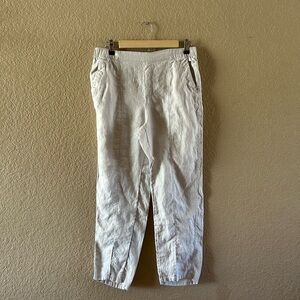 Nicole Miller Linen Pants